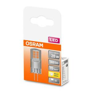 OSRAM OSRAM LED žárovka G4 2,6W, teplá bílá, 300 lm